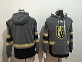 Vegas Golden Knights Blank Gray All Stitched Hooded Sweatshirt,baseball caps,new era cap wholesale,wholesale hats